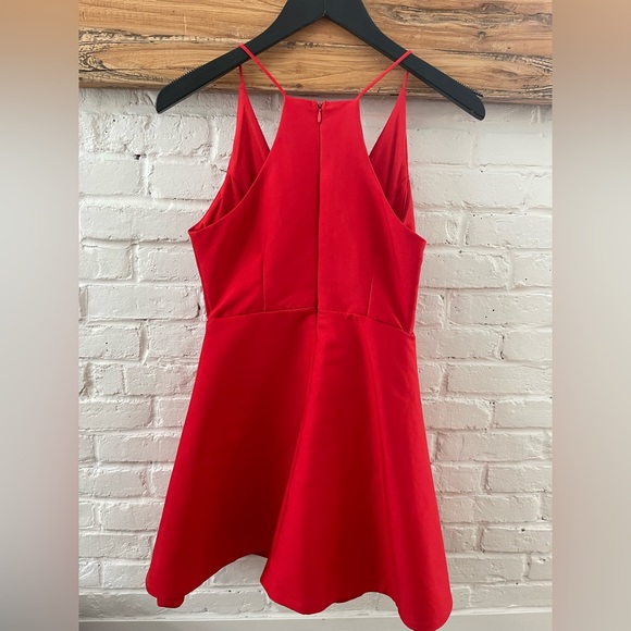 Le Château red cocktail dress - Picture 6 of 11